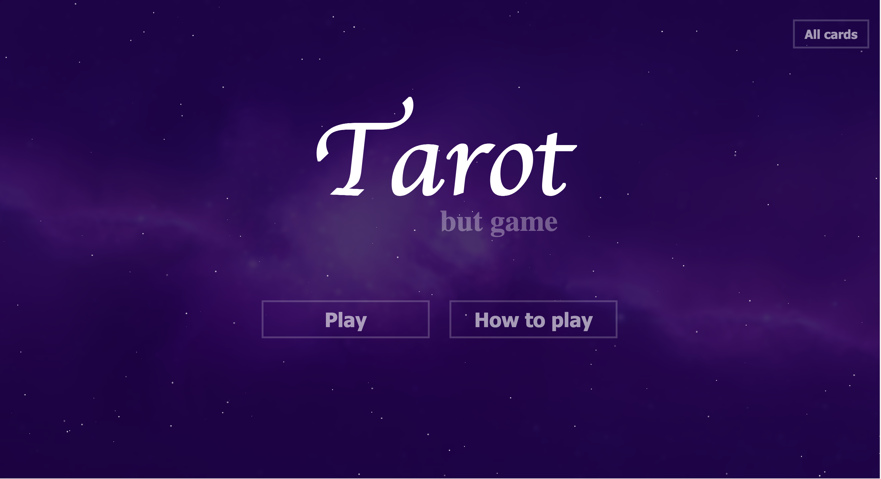 TarotButGame preview